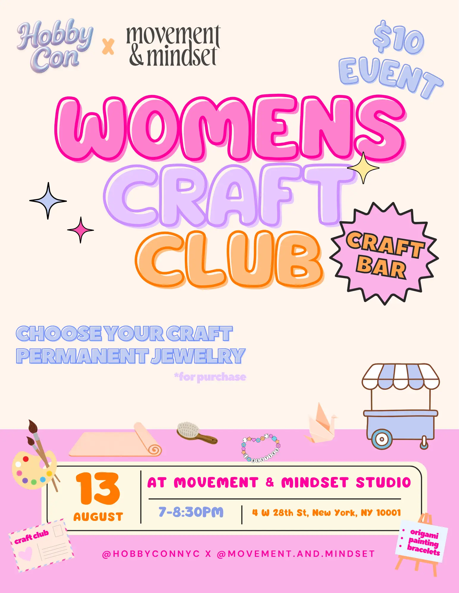 Craft Club Flyer